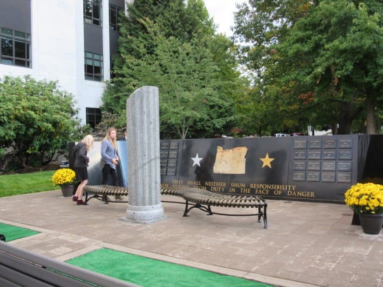 White Oak Helps Celebrate Dedication of the Fallen Trooper Memorial